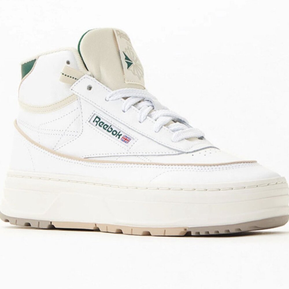 Reebok Club C Double Geo Mid Womens NEW Size 8.5